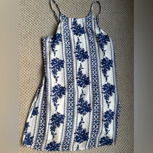 Blue White Dress Summer